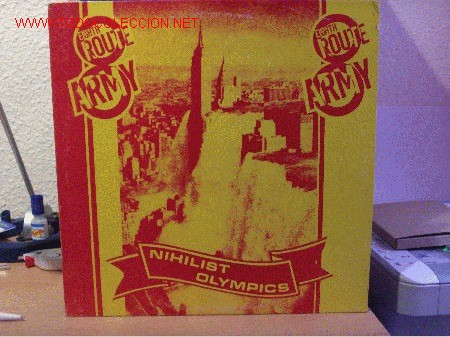 Discos de vinilo: EIGHTH ROUTE ARMY --- NIHILIST OLYMPICS - Foto 1