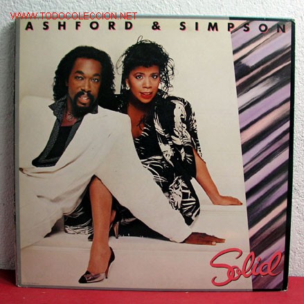 Discos de vinilo: ASHFORD & SIMPSON ( SOLID ) 1984 - HOLANDA LP33 CAPITOL RECORDS - Foto 1