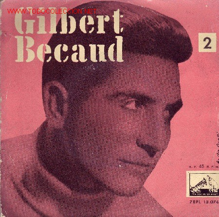 Discos de vinilo: GILBERT BECAUD DISCO EP 13.074 SPA - Foto 1