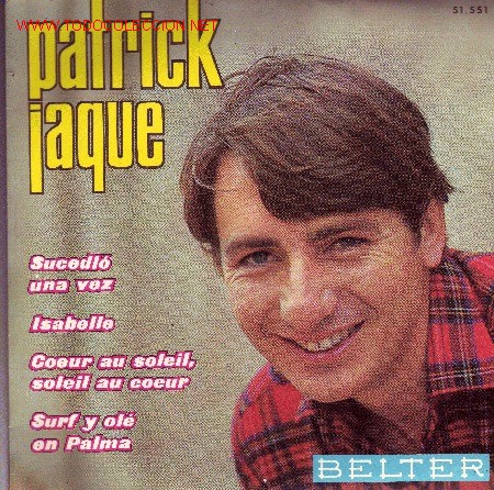 Discos de vinilo: PATRICK JAQUE DISCO EP 51.551 SPA 1965 BELTER - Foto 1