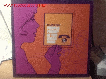 Discos de vinilo: CLINTON ---- PEOPLE POWER IN THE DISCO HOUR MAXI - Foto 1