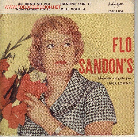 Dischi in vinile: FLO SANDONS&acute;&acute;S DISCO EP ECGE 75150 1960 DURIUM SPA