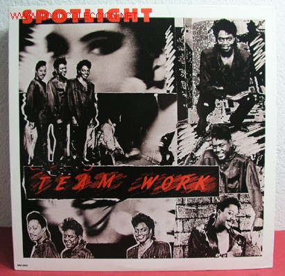 Discos de vinilo: TEAM WORK ( SPOTLIGHT 3 VERSIONES ) 1989 MAXISINGLE 33RPM - Foto 1