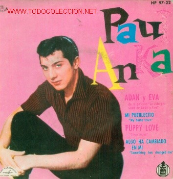 Discos de vinilo: PAUL ANKA - ADAN Y EVA - EP DE VINILO DE 1960 C- 20