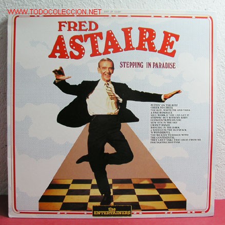 Discos de vinilo: FRED ASTAIRE ( STEPPING IN PARADISE ) 1987 LP33 - Foto 1