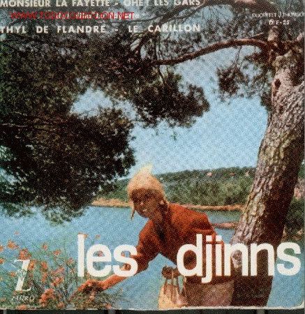 Discos de vinilo: LES DJINNS-MONSIEUR LA FAYETTE + 3 EP EDITADO POR ZAFIRO EN 1962