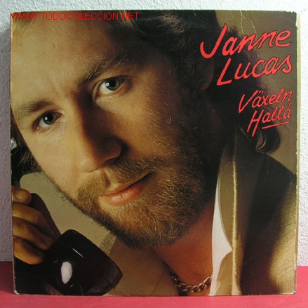 Discos de vinilo: JANNE LUCAS ( VAXELN HALLA ) 1980 LP33 - Foto 1