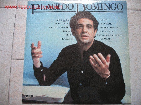 Discos de vinilo: Pl&aacute;cido Domingo; 33 rpm - Foto 1