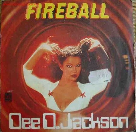 Discos de vinilo: DEE D.JACKSON : Fireball ; Falling Into Space. Sauce 1-10035A. 1979 - Foto 1