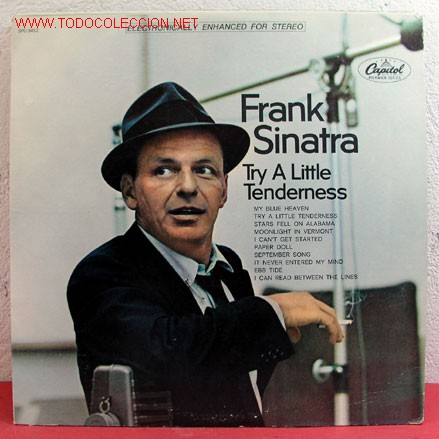 Discos de vinilo: FRANK SINATRA  TRY A LITTLE TENDERNESS  USA LP33 - Foto 1