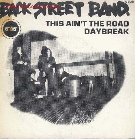 Disques de vinyle: BACK STREET BAND-THIS AIN&acute;T THE ROAD + DAYBREAK SINGLE EDITADO POR EMBER EN 1969 RARO B B SPAIN