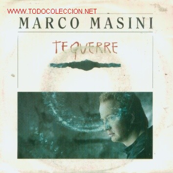 Discos de vinilo: MARCO MASINI - TE QUERRE- SINGLE RARISIMO EN ESPA&Ntilde;OL DE 1992 - Foto 1