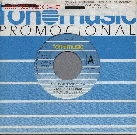 Discos de vinilo: Manolo Carrasco - Foto 1