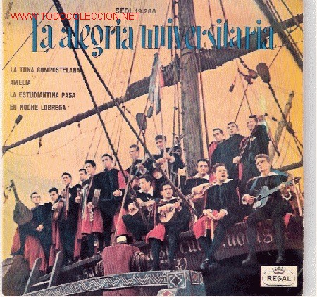 Discos de vinilo: LA ALEGRE UNIVERSITARIA EP - A&Ntilde;O 1961 - Foto 1