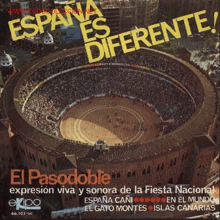 Discos de vinilo: El Pasodoble  -  Espa&ntilde;a es diferente - Foto 1