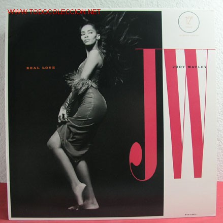 Discos de vinilo: JODY WATLEY  REAL LOVE  1989 LP33 - Foto 1
