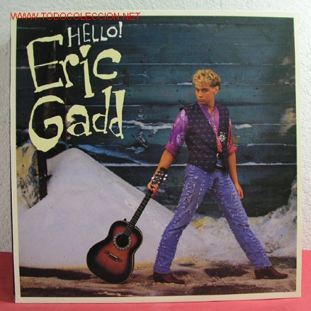 Discos de vinilo: ERIC GADD ( HELLO! ) 1987 LP33 - Foto 1