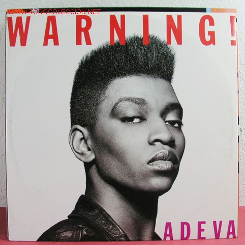 Discos de vinilo: ADEVA ( WARNING 2 VERSIONES - RESPECT ) ENGLAND-1989 MAXI45 - Foto 1