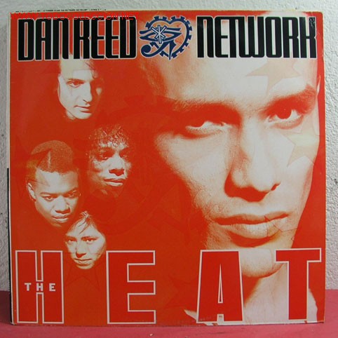 Discos de vinilo: DAN REED NETWORK  THE HEAT  1991 LP33 - Foto 1