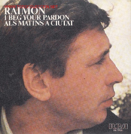 Vinyl-Schallplatten: RAIMON-I BEG YOUR PARDON + ALS MATINS A CIUTAT SINGLE PROMO N EDITADO EN 1980  SPAIN
