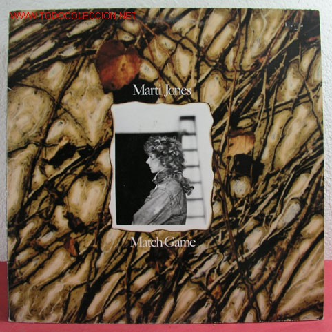 Discos de vinilo: MARTI JONES  MATCH GAME  1986 LP33 - Foto 1