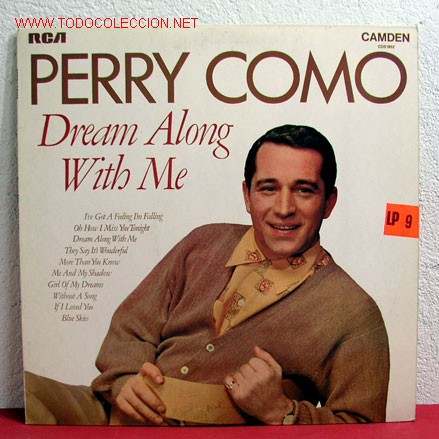Discos de vinilo: PERRY COMO  DREAM ALONG WITH M  ENGLAND-1969 LP33 - Foto 1