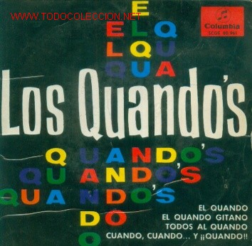 Discos de vinilo: LOS QUANDOS .EL QUANDO - EP RARO DE VINILO - Foto 1
