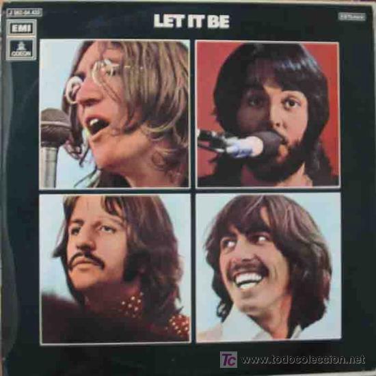 Discos de vinilo: THE BEATLES : LET IT BE. 1971. Odeon J 062-04.433 - Foto 1