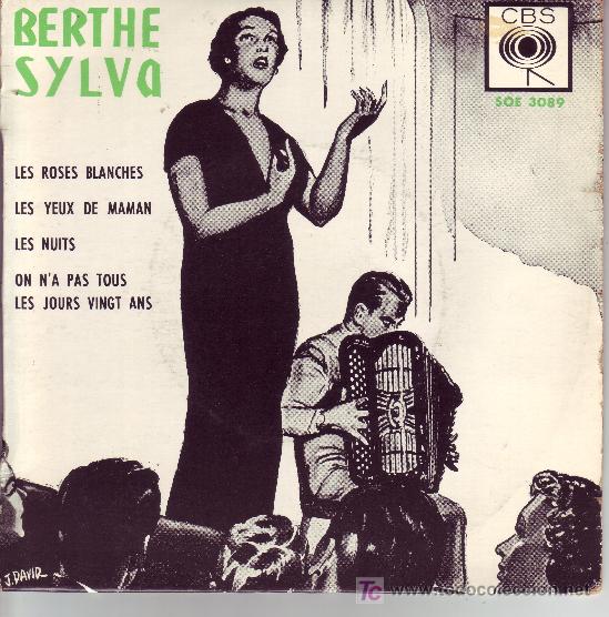 Discos de vinilo: BERTHE SYLVA DISCO EP CBS SOE 3089  FRANCES - Foto 1