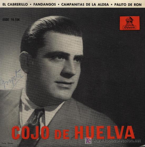 Discos de vinilo: Cojo de Huelva - Foto 1