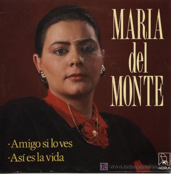Discos de vinilo: MAR&Iacute;A DEL MONTE - Foto 1