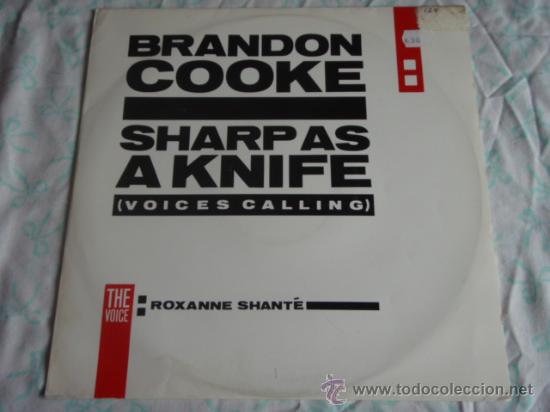 Discos de vinilo: BRANDON COOKE ( SHARPAS A KNIFE 3 VERSIONES ) 1986 MAXI45 MERCURY - Foto 1