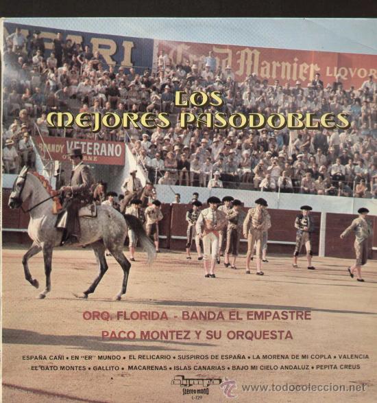 Vinyl-Schallplatten: LOS MEJORES PASODOBLES / LP OLYMPO de 1978