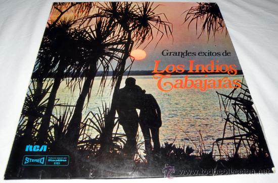 Discos de vinilo: ANTIGUO DISCO DE VINILO LP GRANDES EXITOS DE LOS INDIOS TABAJARAS - EN  - CON CANCION - Foto 1