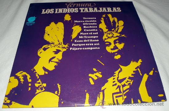Discos de vinilo: ANTIGUO DISCO DE VINILO LP DE LOS INDIOS TABAJARAS - TERNURA - DISCO EN  - - Foto 1