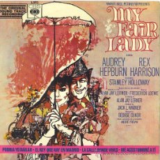 Discos de vinilo: MY FAIR LADY - BSO DE LA PELICULA·AUDREY HEPBURN·REX HARRISON EP