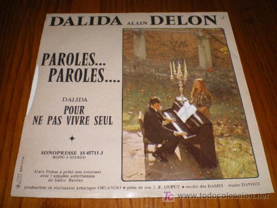 Discos de vinilo: Dalina - Alain Delon - Foto 2