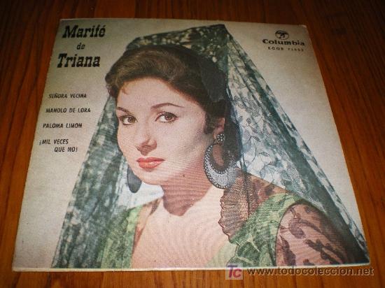 Discos de vinilo: EP Marif&eacute; de Triana - a&ntilde;o 1962 - Foto 1