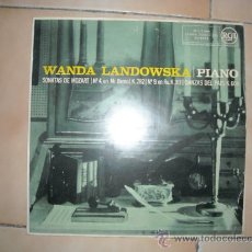 Discos de vinilo: SONATAS MOZART DANZAS DEL PAIS LP WANDA LANWSKA RCA 1959 SPA VER FOTO ADICIONAL. Lote 9840692