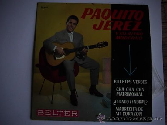 Discos de vinilo: Paquito Jerez y su ritmo moderno. - Foto 1