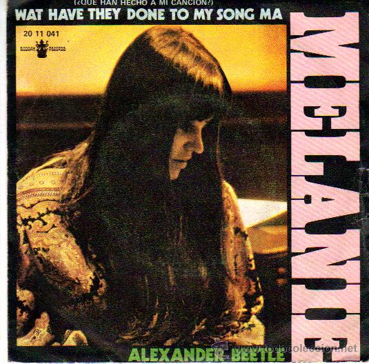 Discos de vinilo: MELANIE - WHAT HAVE THEY DONE - ALEXANDER BEETLE - Foto 1