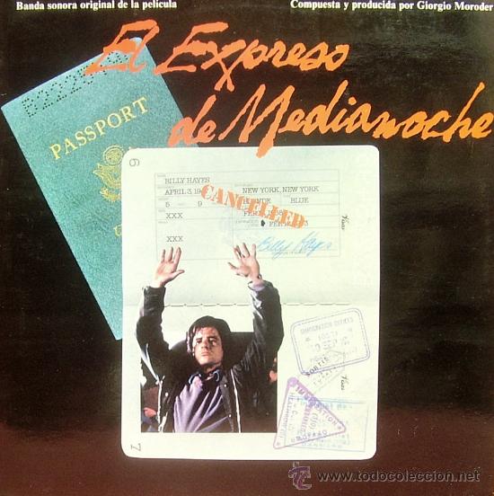 Discos de vinilo: BSO EXPRESO DE MEDIANOCHE-GIORGIO MORODER LP VINILO 1979 - Foto 1