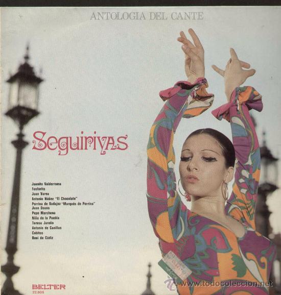 Discos de vinilo: SEGUIRIYAS / Varios (LP BELTER de 1971) - Foto 1