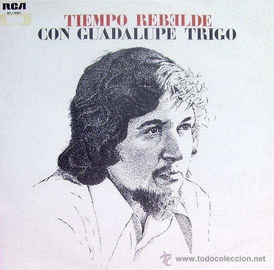 Vinyl records: TIEMPO REBELDE CON GUADALUE TRIGO-MISMO TITULO 1976 LP VINILO PROMOCIONAL SPAIN