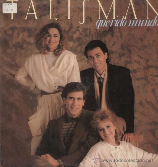 Discos de vinilo: TALISMAN / Querido mundo (LP COLUMBIA de 1985)
