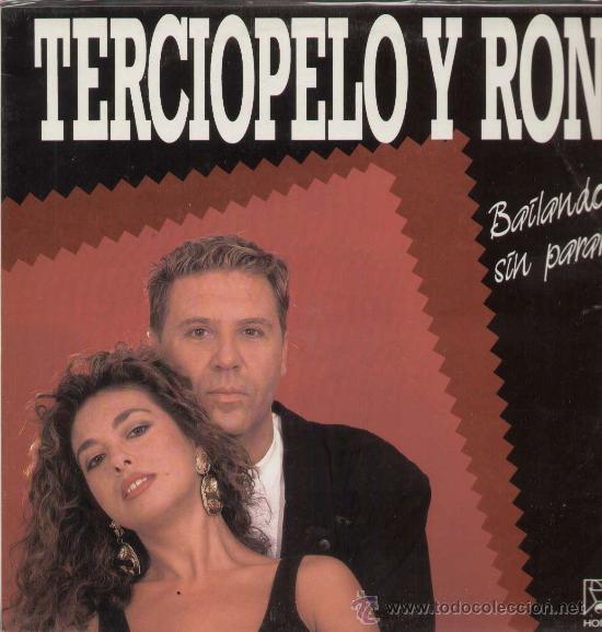 Vinyl records: TERCIOPELO y RON / Bailando sin parar (LP HORUS de 1990)