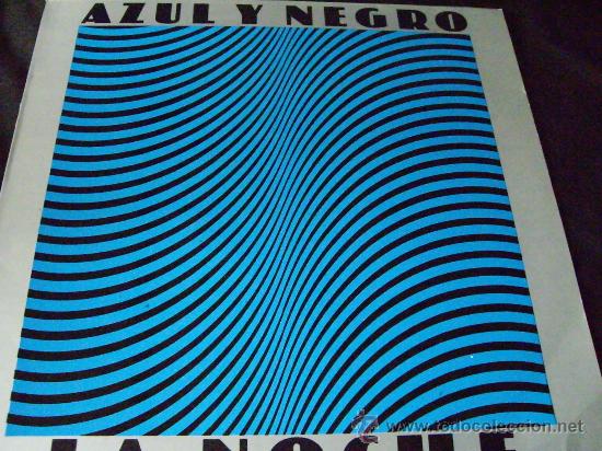 Discos de vinilo: azul y negro-la noche-original 1982 - Foto 1