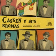 Discos de vinilo: CASSEN Y SUS BROMAS. Lote 10032839