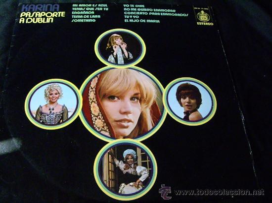 Discos de vinilo: karina-pasaporte a dublin-original hispavox-1971 - Foto 1