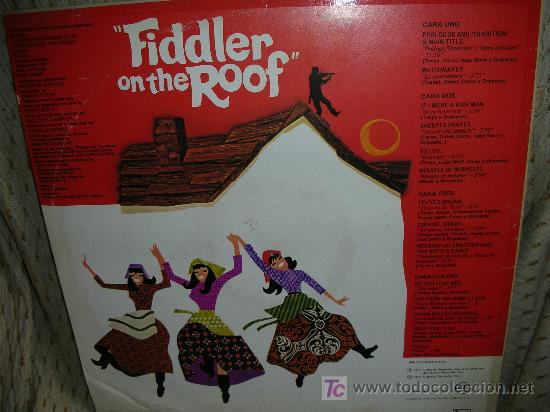 Discos de vinilo: EL VIOLINISTA EN EL TEJADO - Foto 2